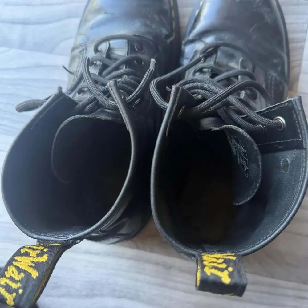 Dr. Martens 1460 Bex Black Leather Boots Men's 9
